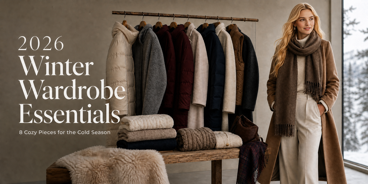 2026 Winter Wardrobe Essentials: 8 Cozy Pieces for the Cold Season