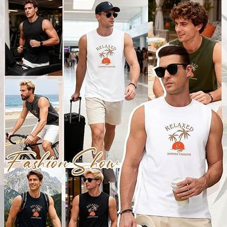 summer tank top for man