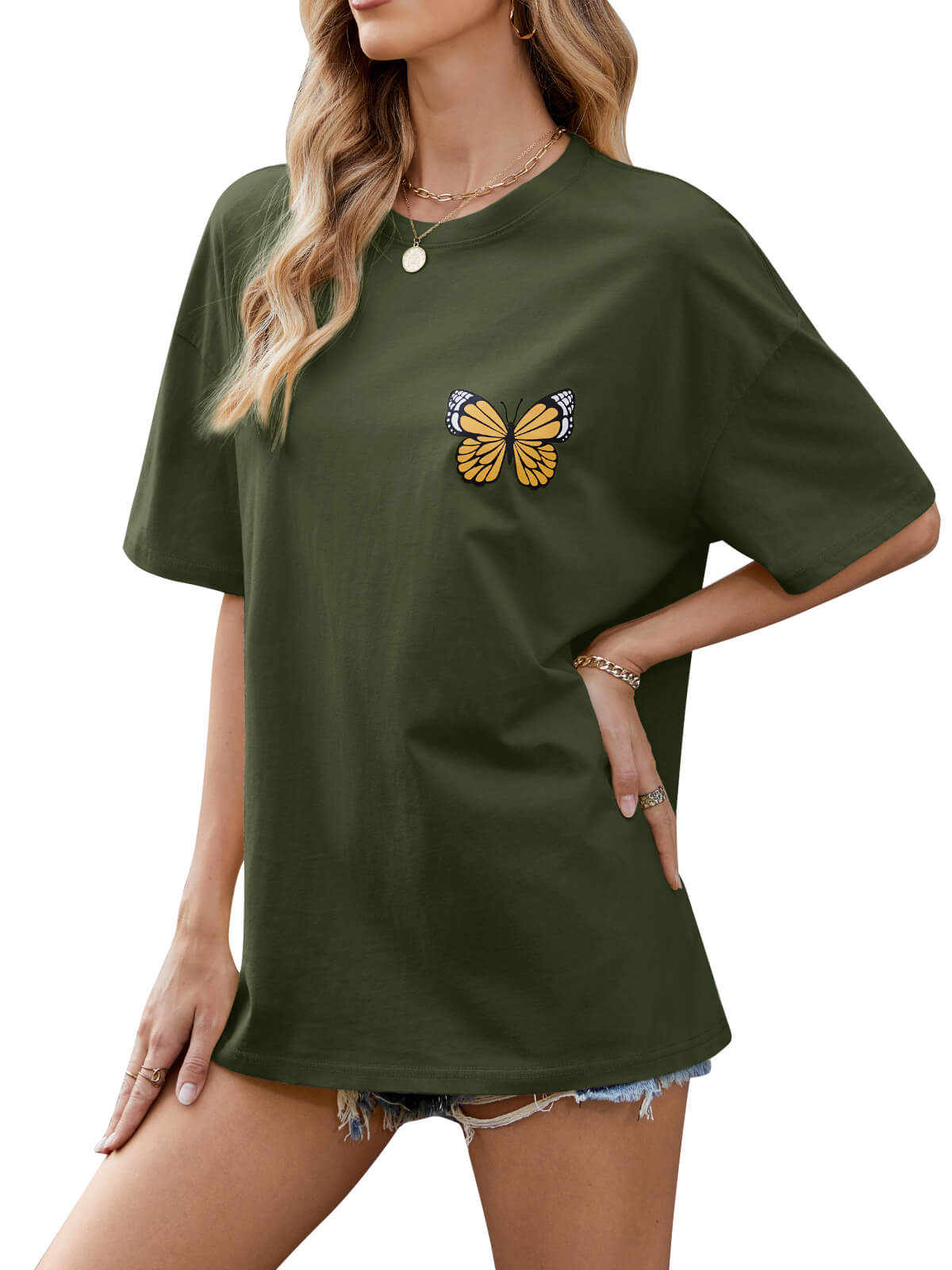 T-shirts amples pour femmes