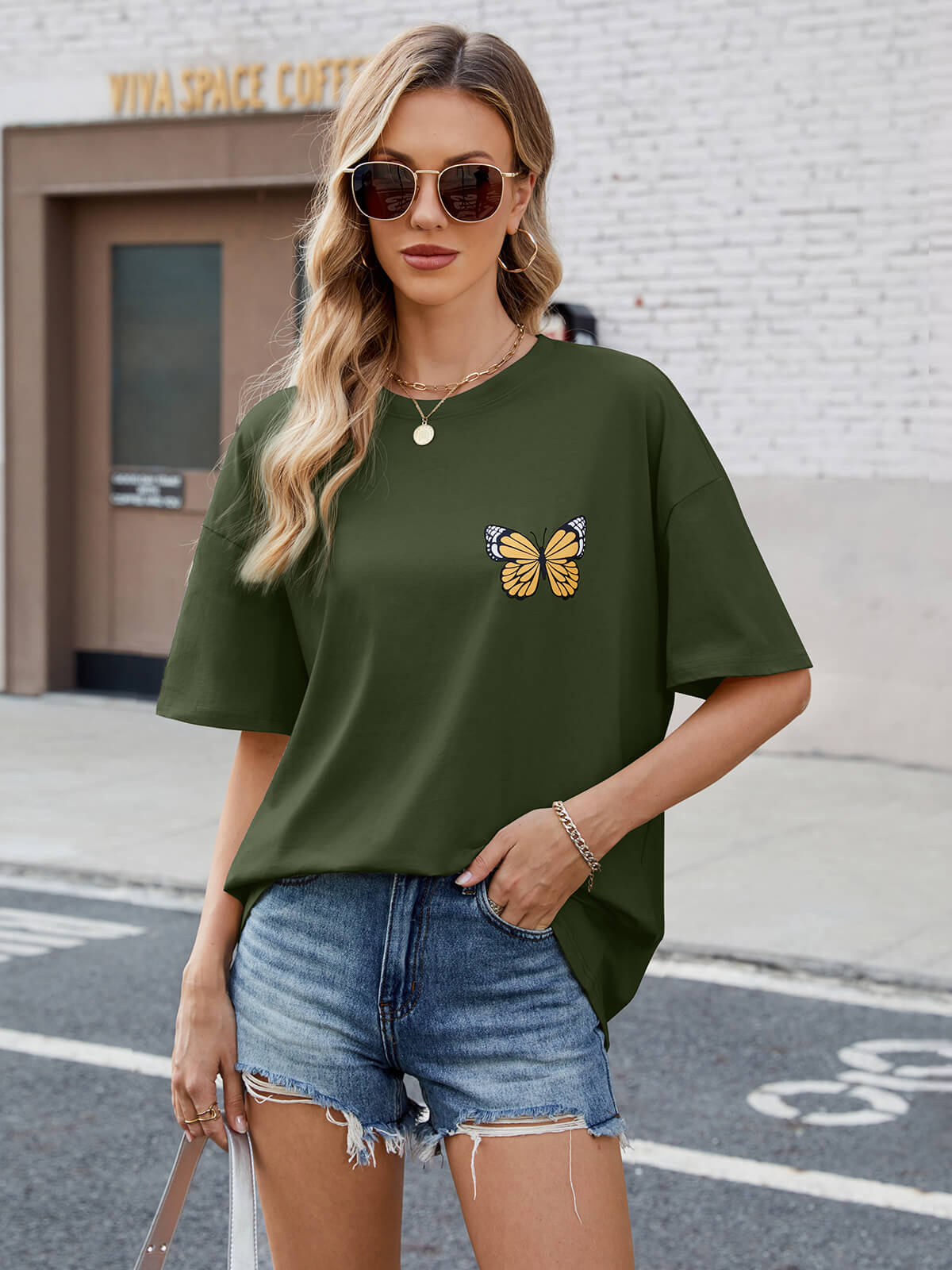 T-shirts amples pour femmes