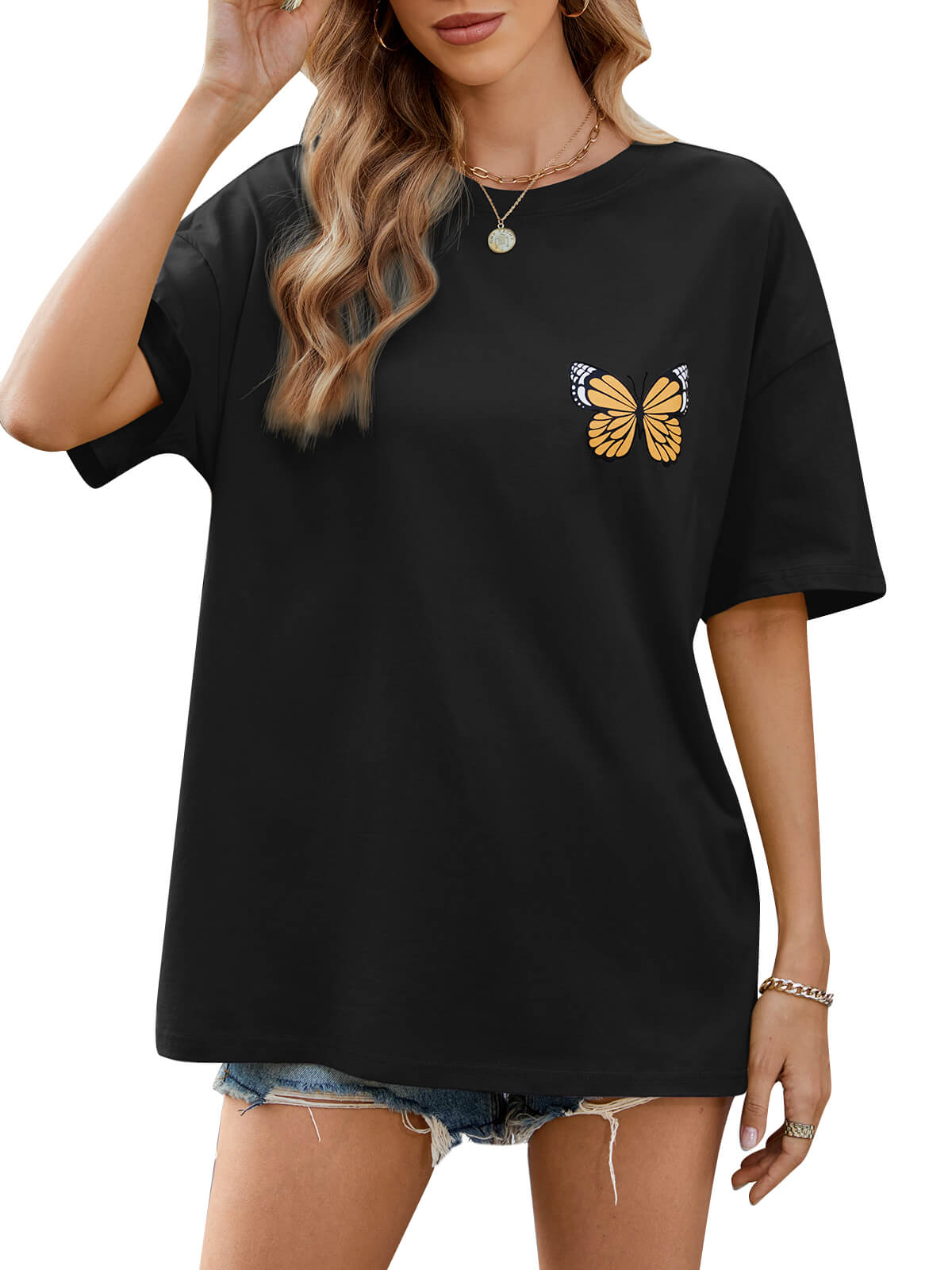 T-shirts amples pour femmes