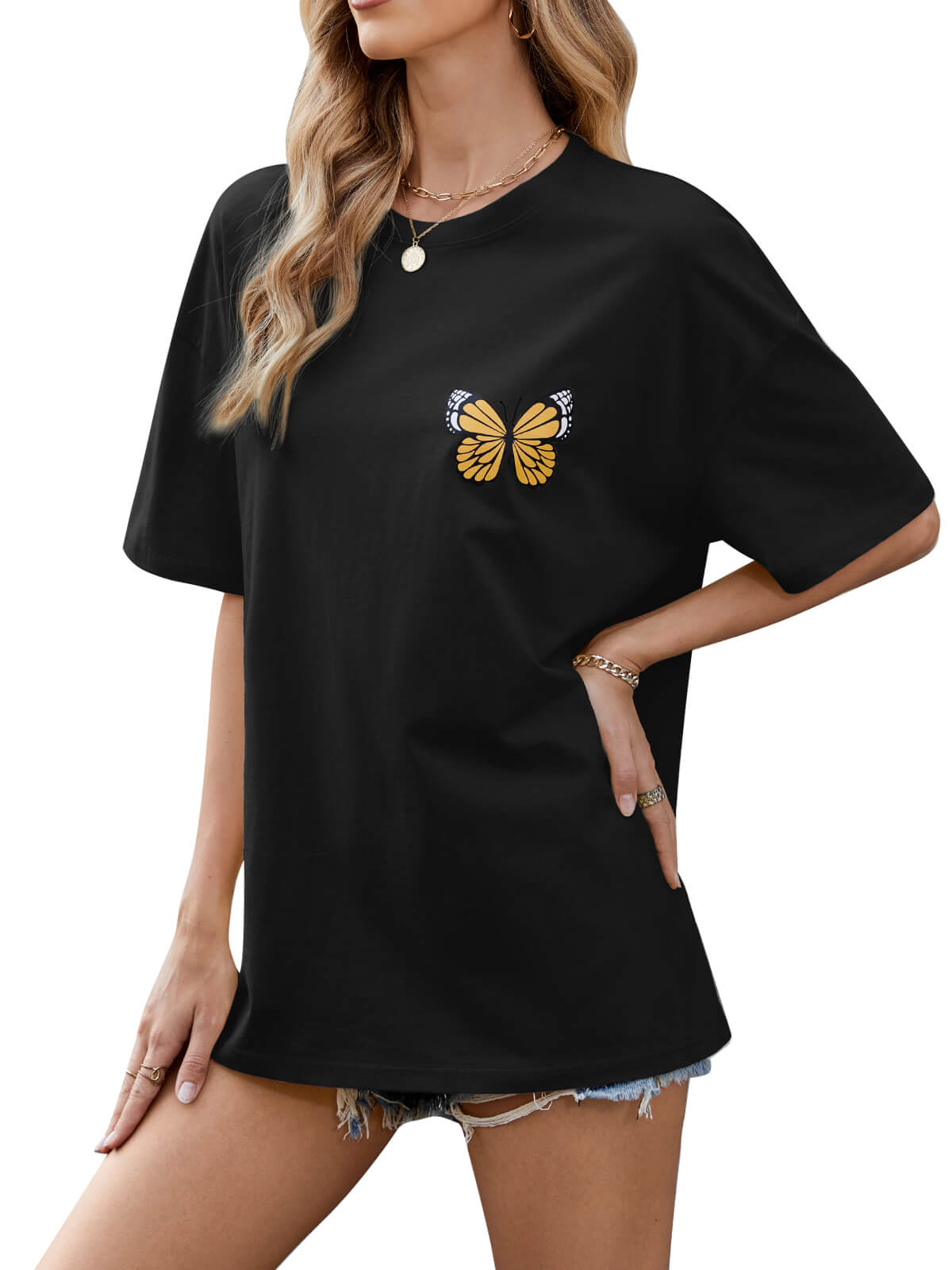 T-shirts amples pour femmes
