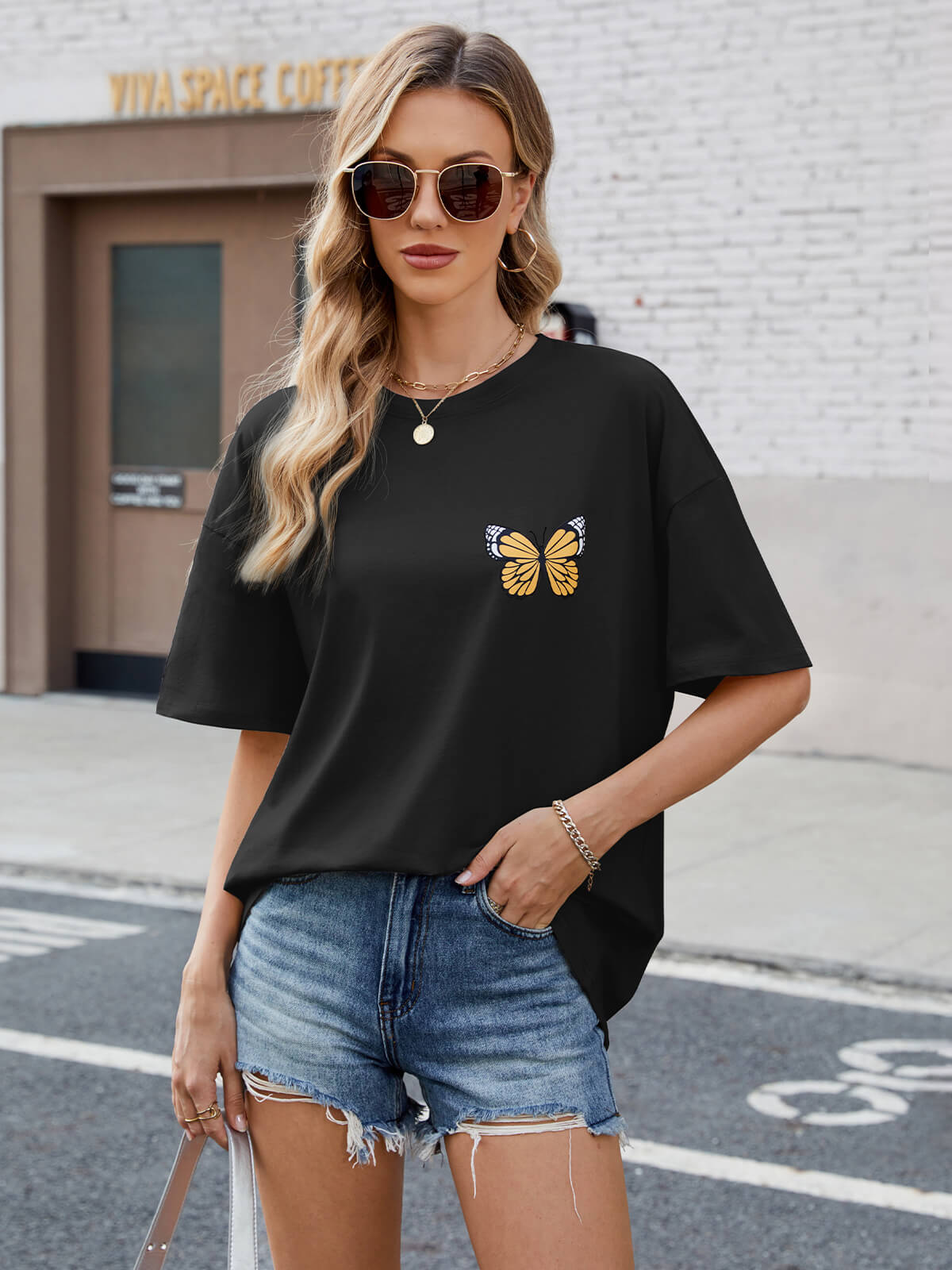 T-shirts amples pour femmes