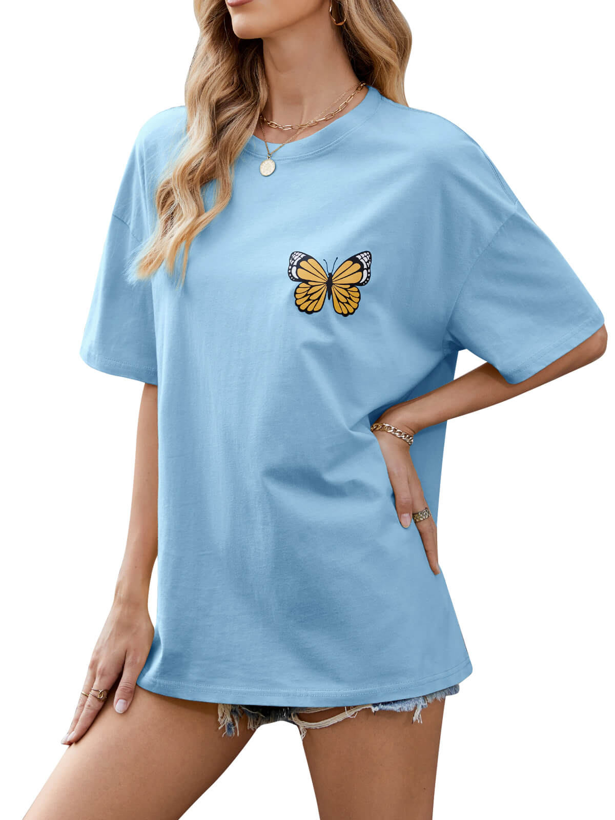 T-shirts amples pour femmes