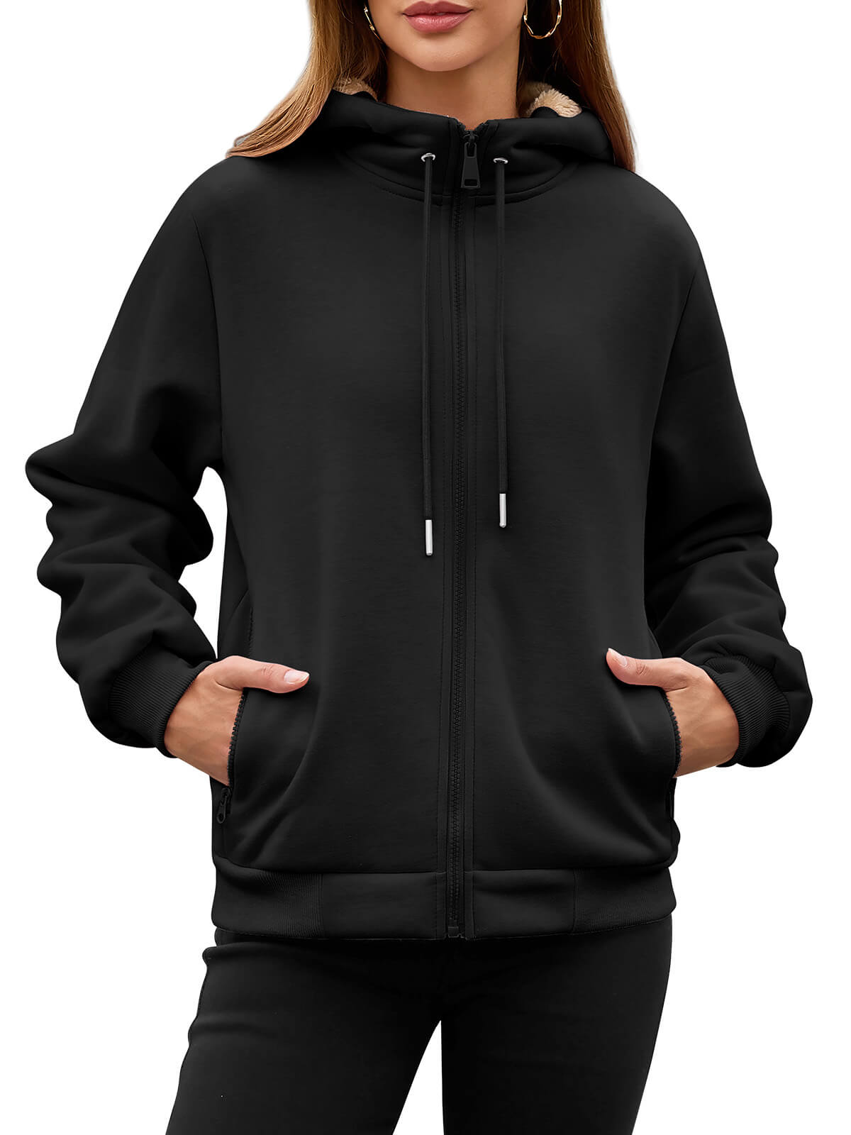 HEEKPEK Waterproof Double-Pocket Sweatshirt