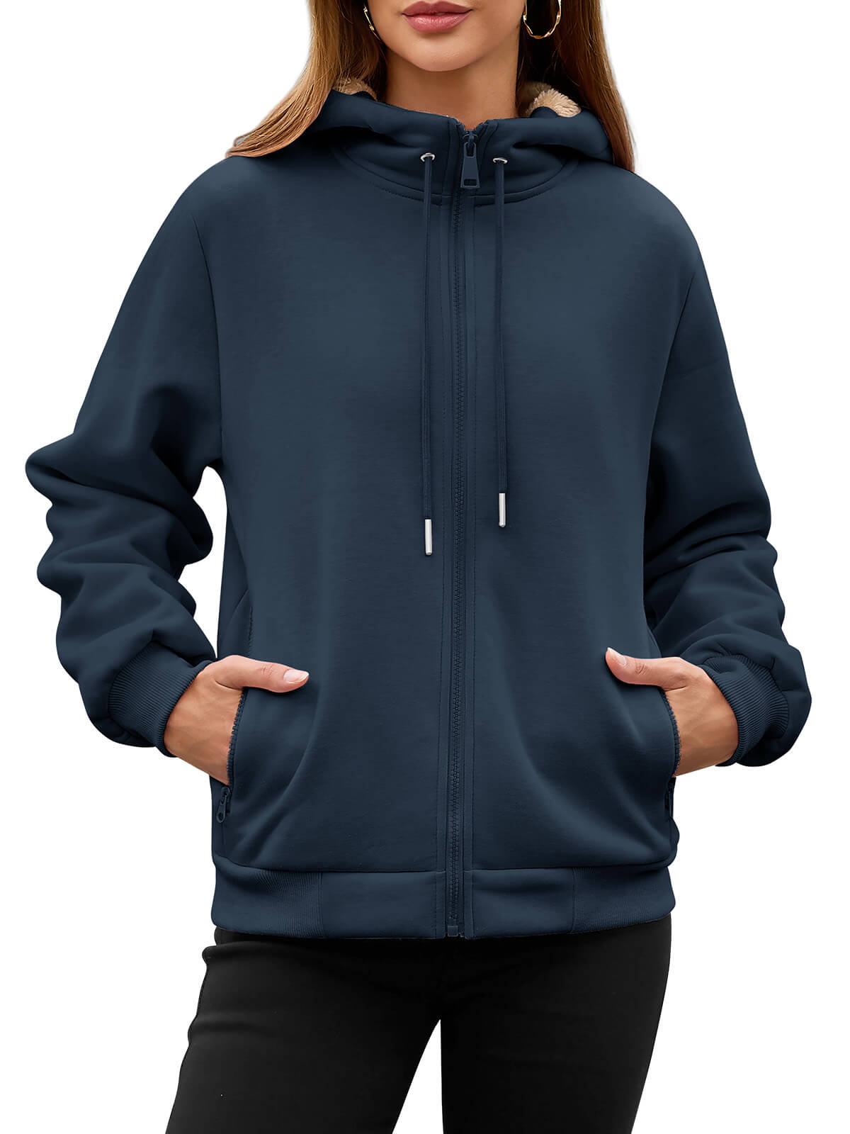 HEEKPEK Waterproof Double-Pocket Sweatshirt