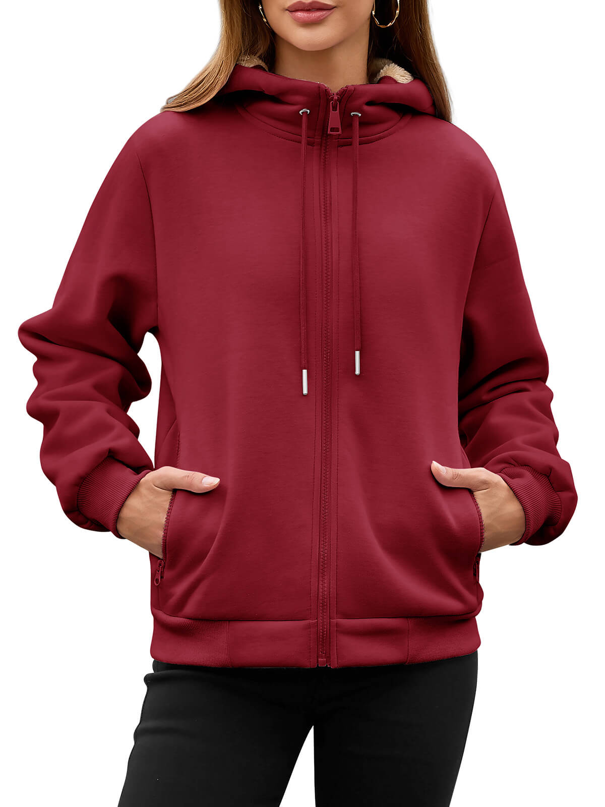HEEKPEK Waterproof Double-Pocket Sweatshirt