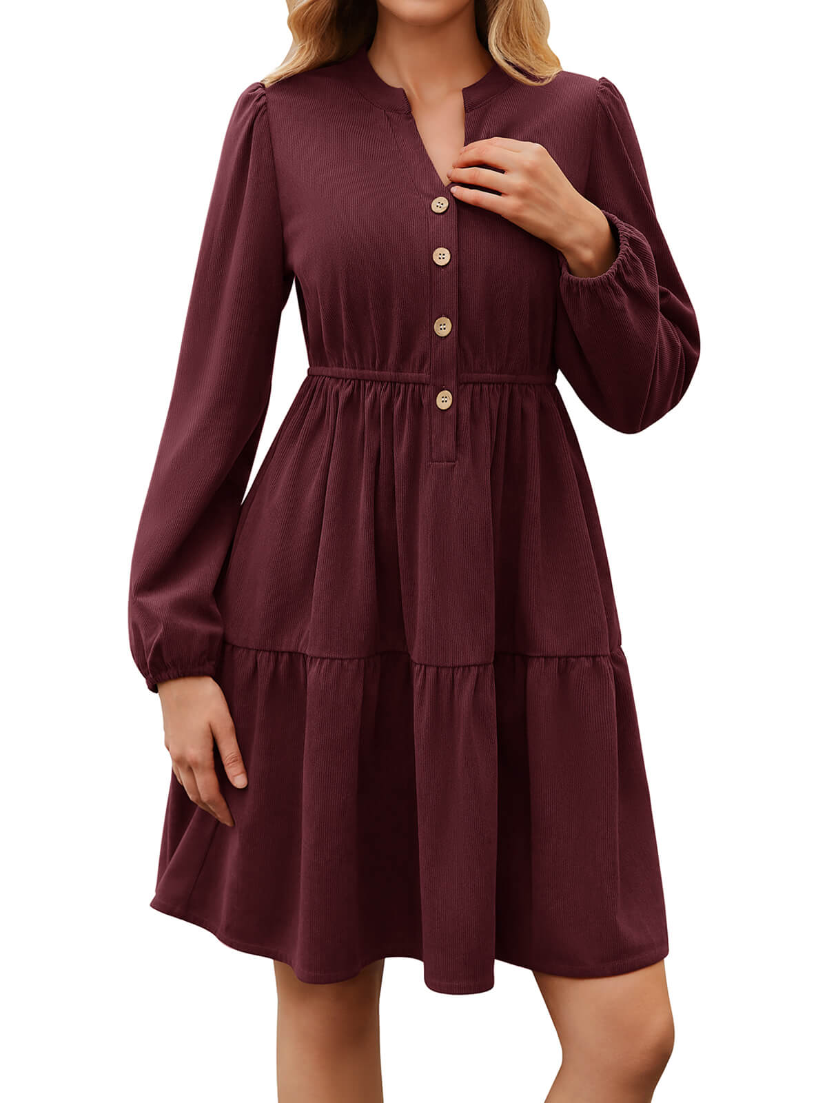 Damen Leinenhose Weites Bein