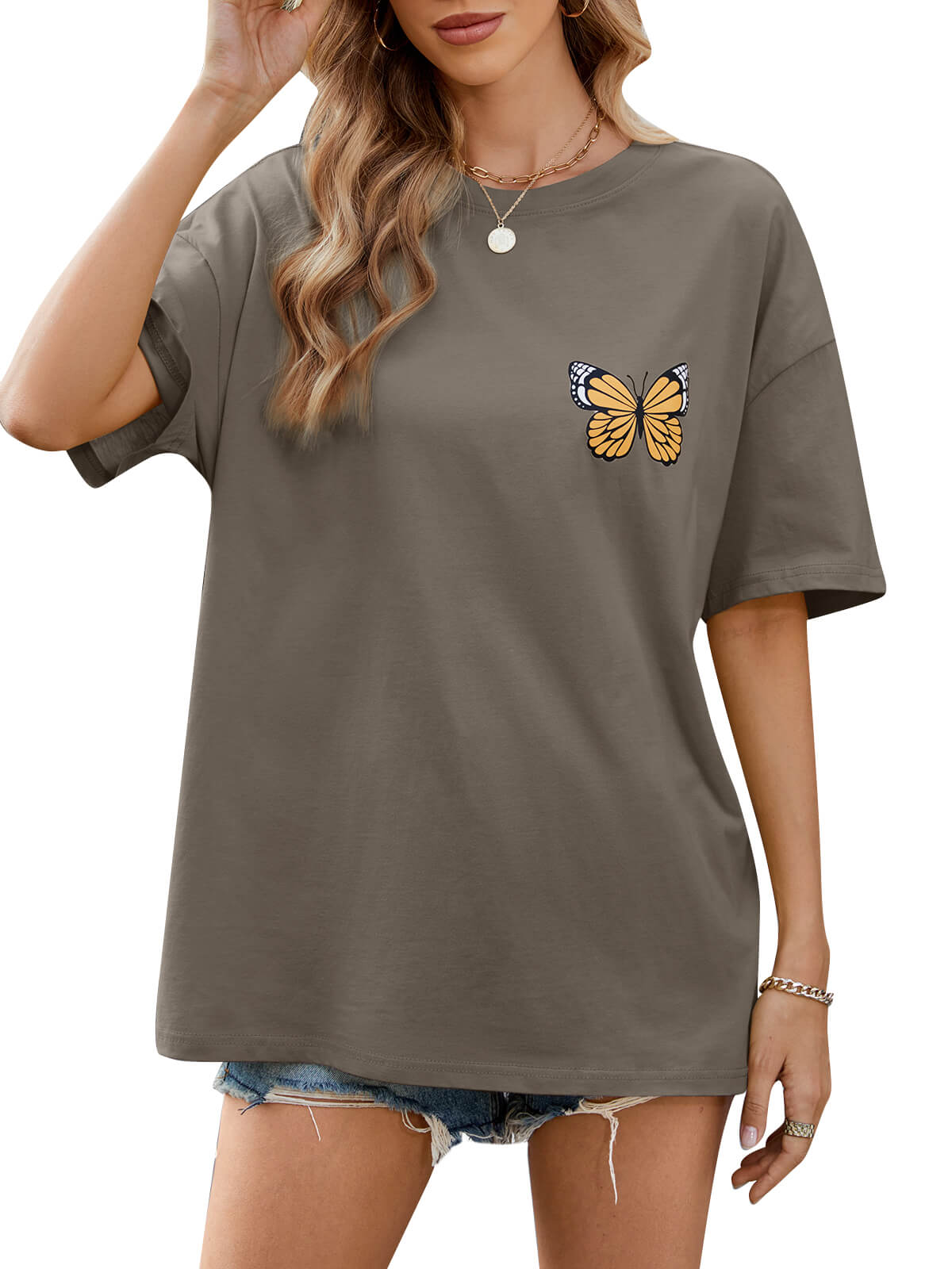 T-shirts amples pour femmes