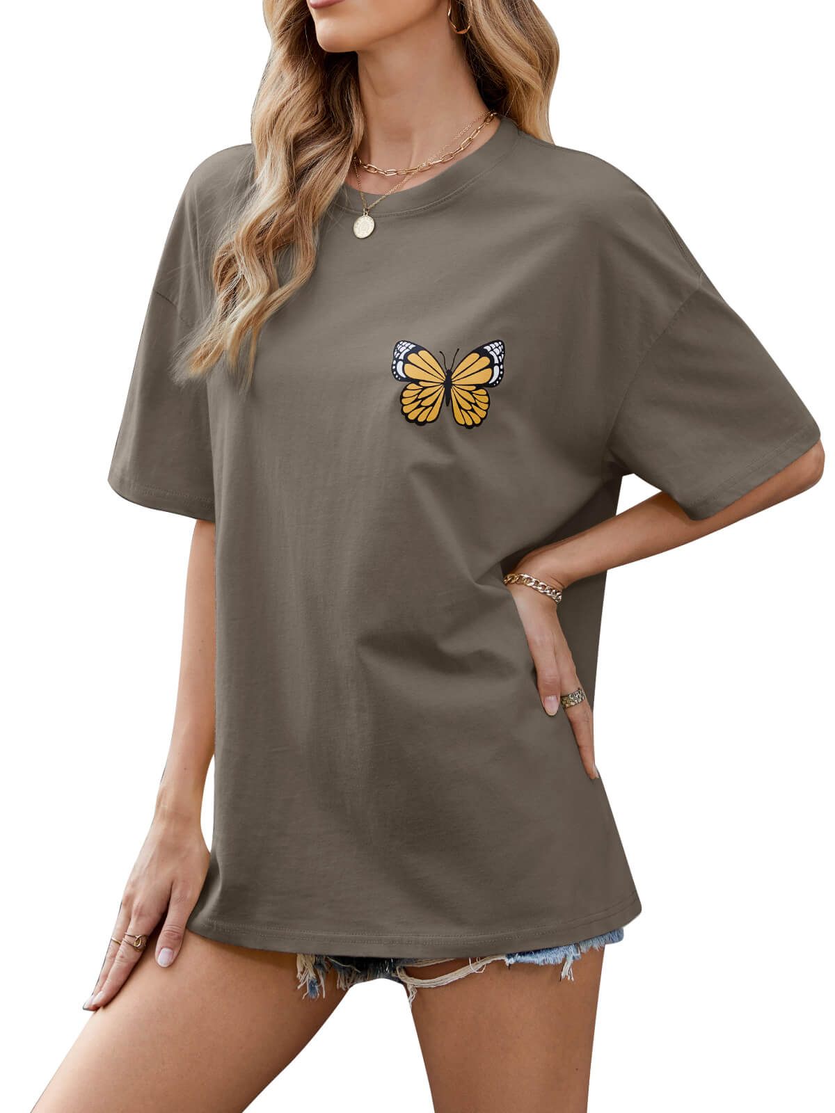 T-shirts amples pour femmes