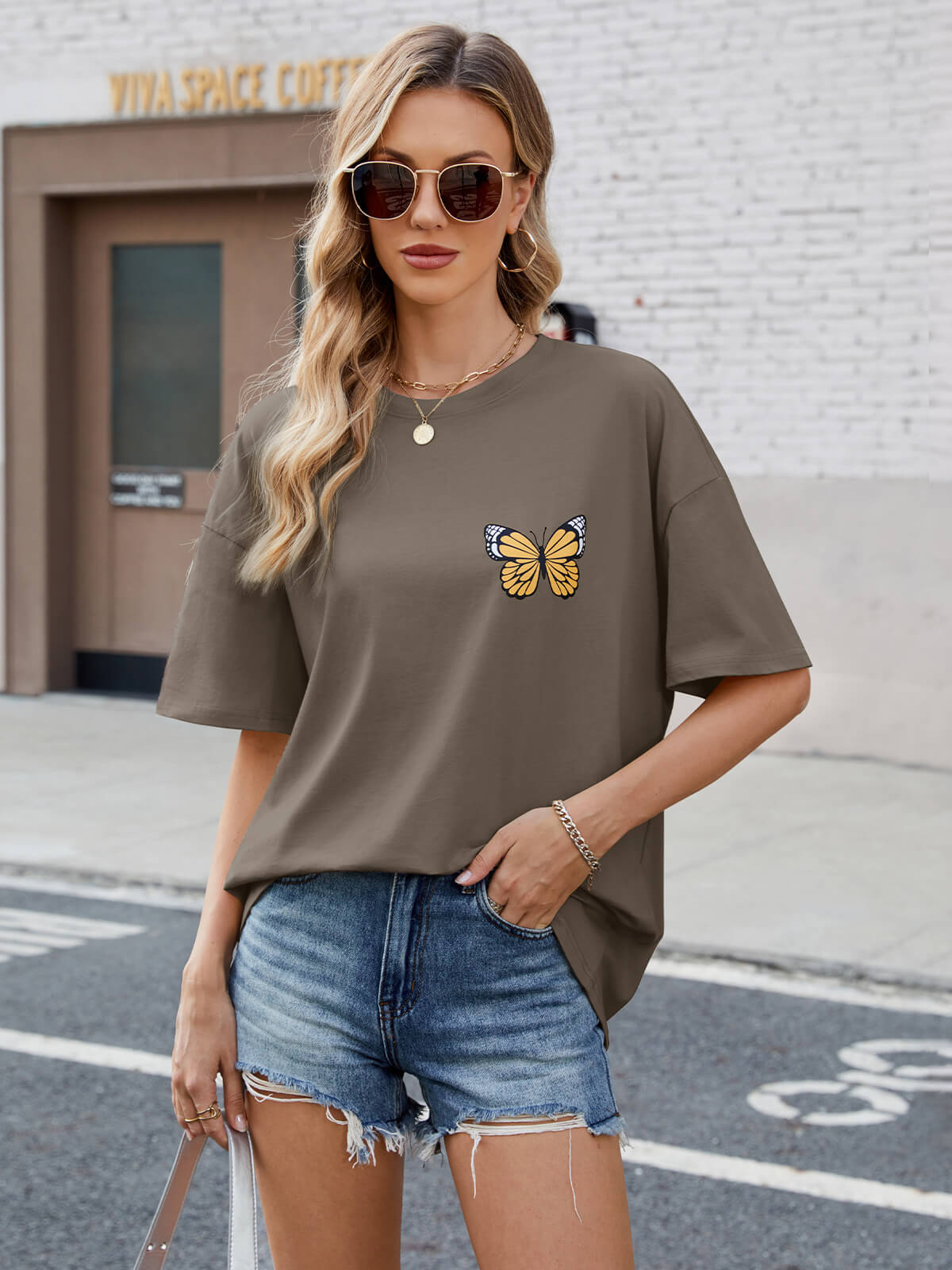 T-shirts amples pour femmes
