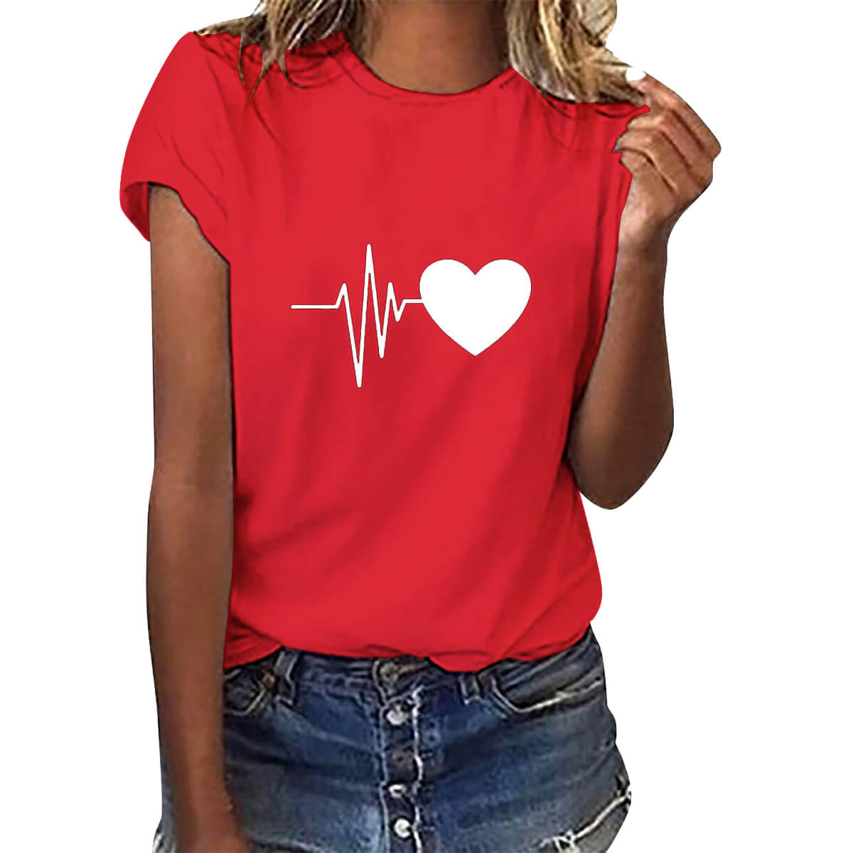 Women's Crew Neck Short Sleeve T-Shirt