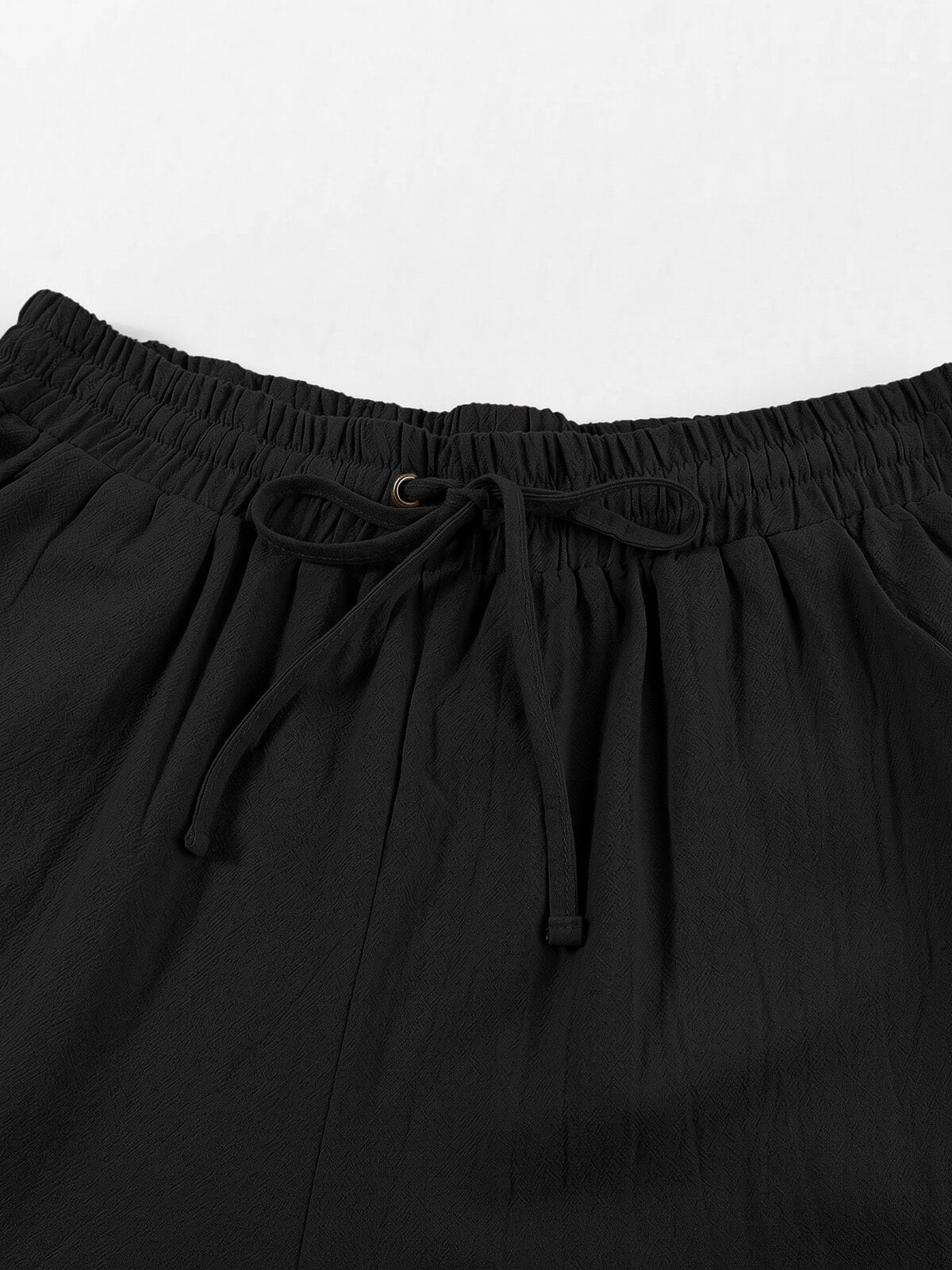 Damen Leinenhose Weites Bein