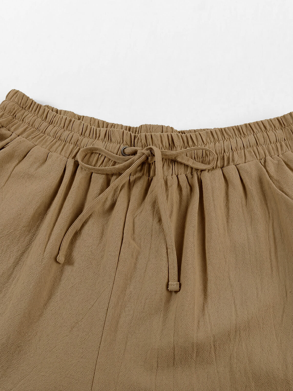 Damen Leinenhose Weites Bein