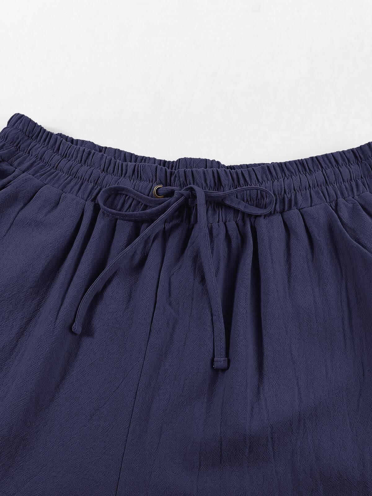 Damen Leinenhose Weites Bein