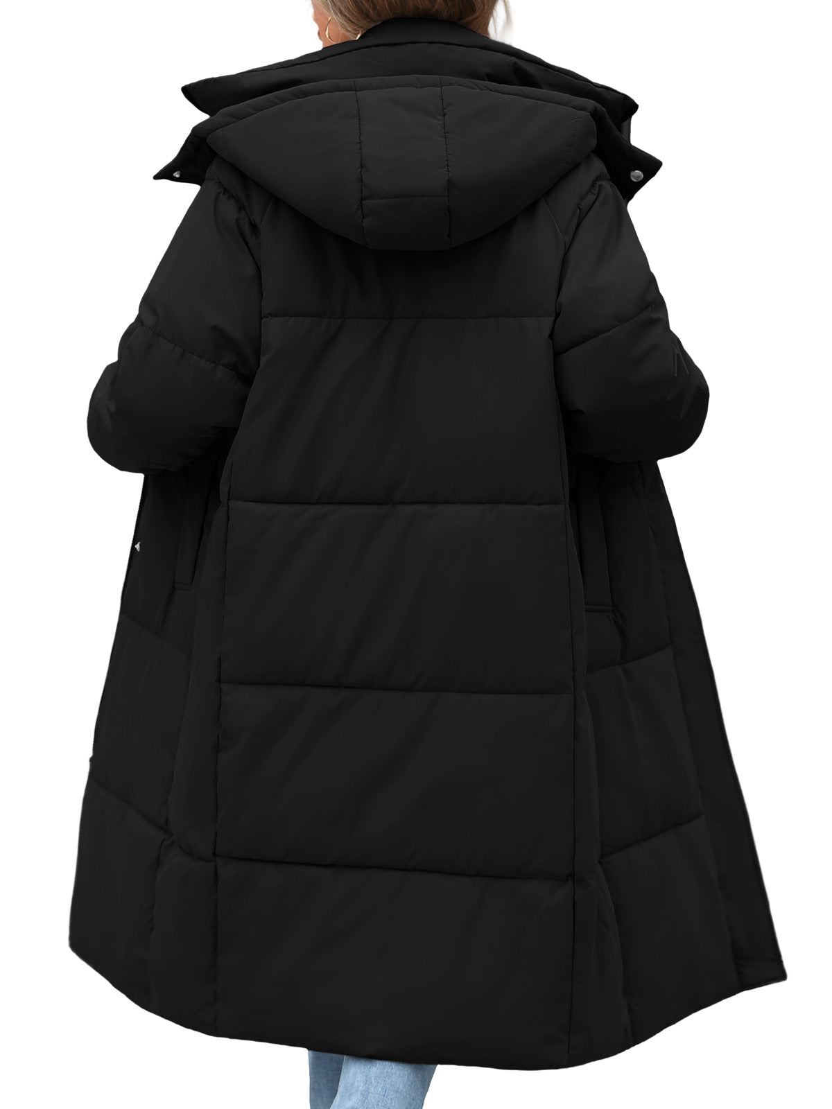 HEEKPEK Womens Winter Puffer Jacket Hooded Quilted Coat