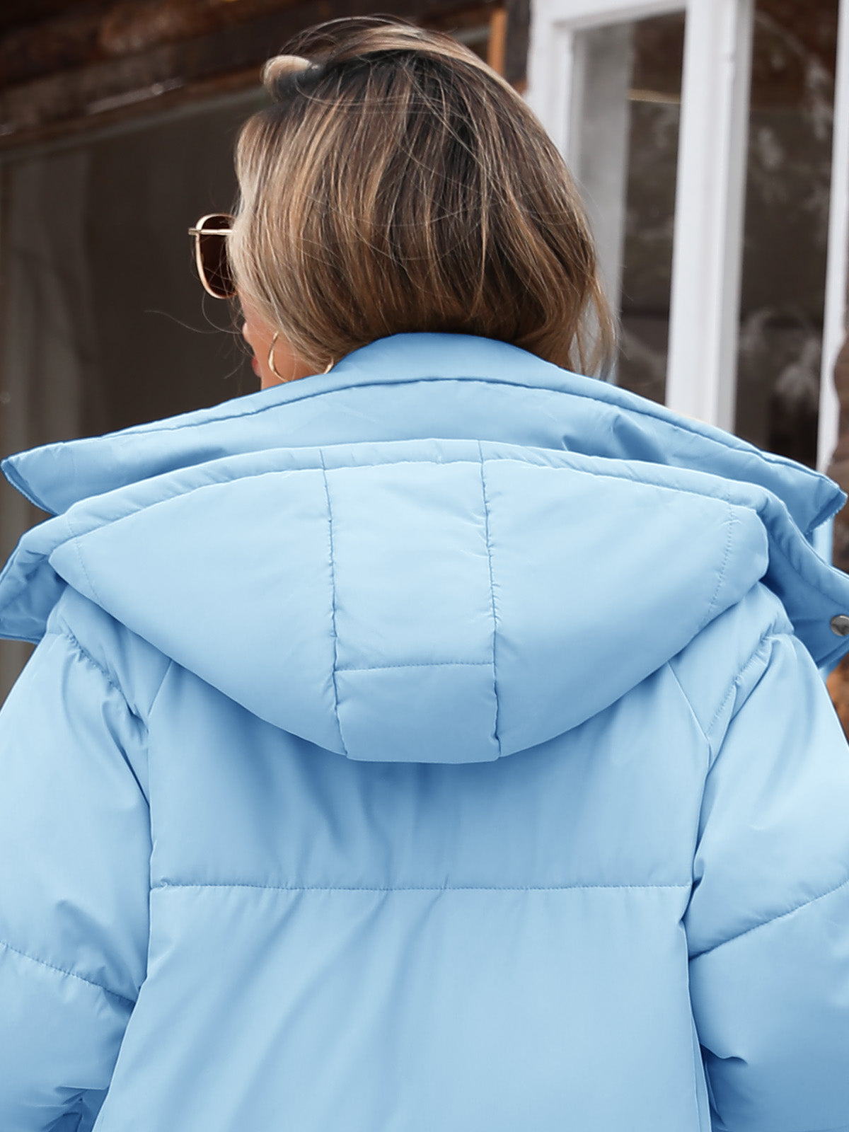 HEEKPEK Womens Winter Puffer Jacket Hooded Quilted Coat
