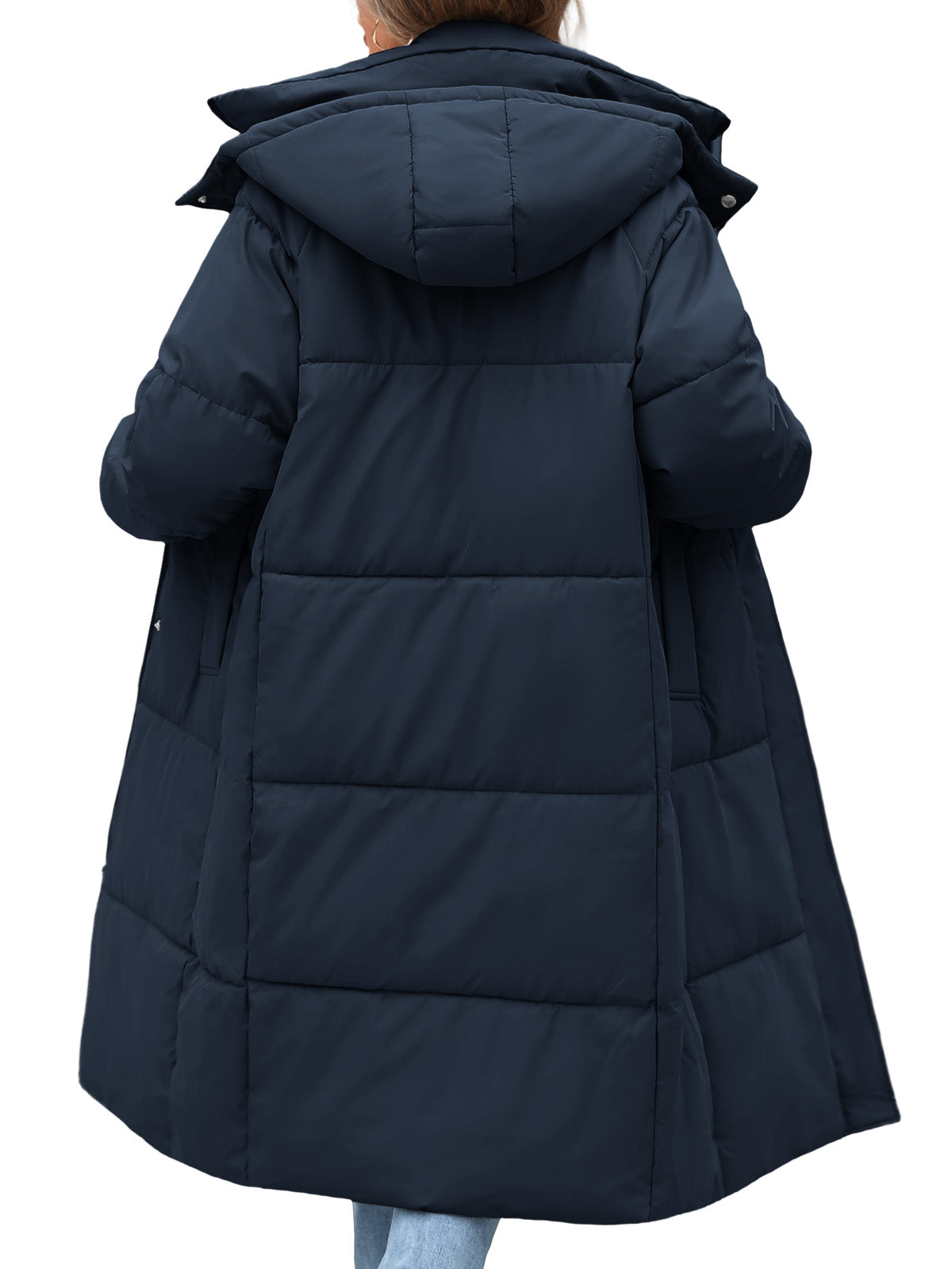 HEEKPEK Womens Winter Puffer Jacket Hooded Quilted Coat
