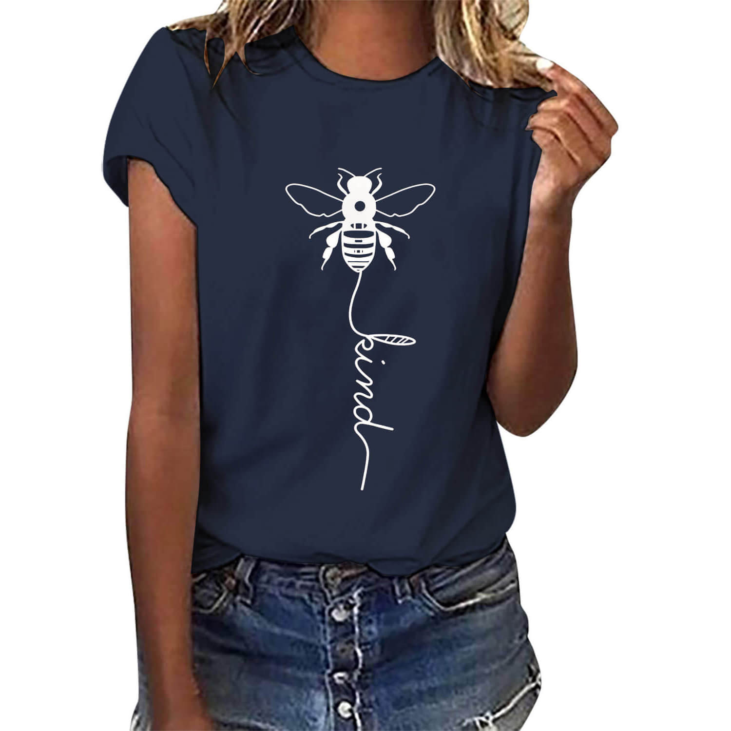 Women's Crew Neck Short Sleeve T-Shirt