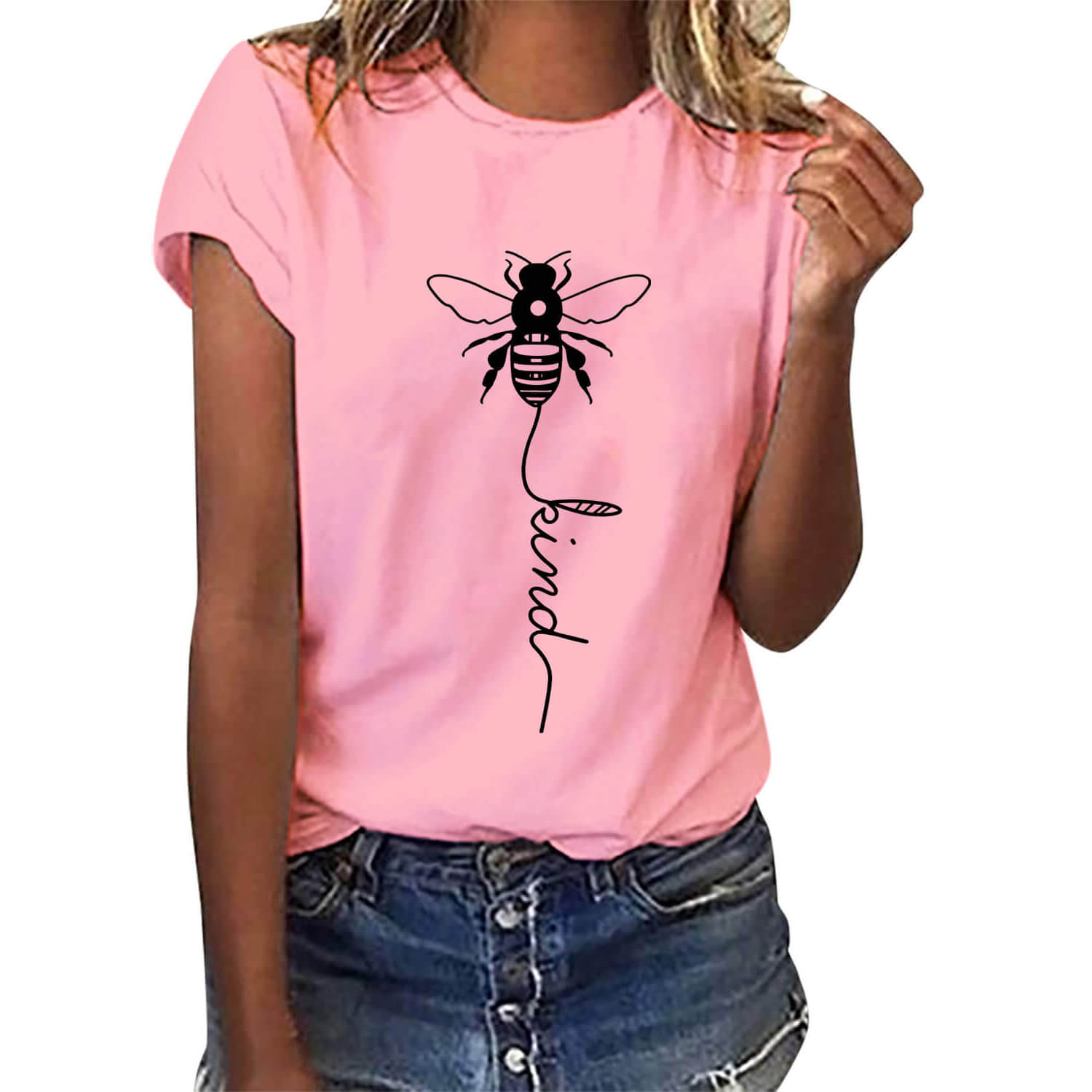 Women's Crew Neck Short Sleeve T-Shirt