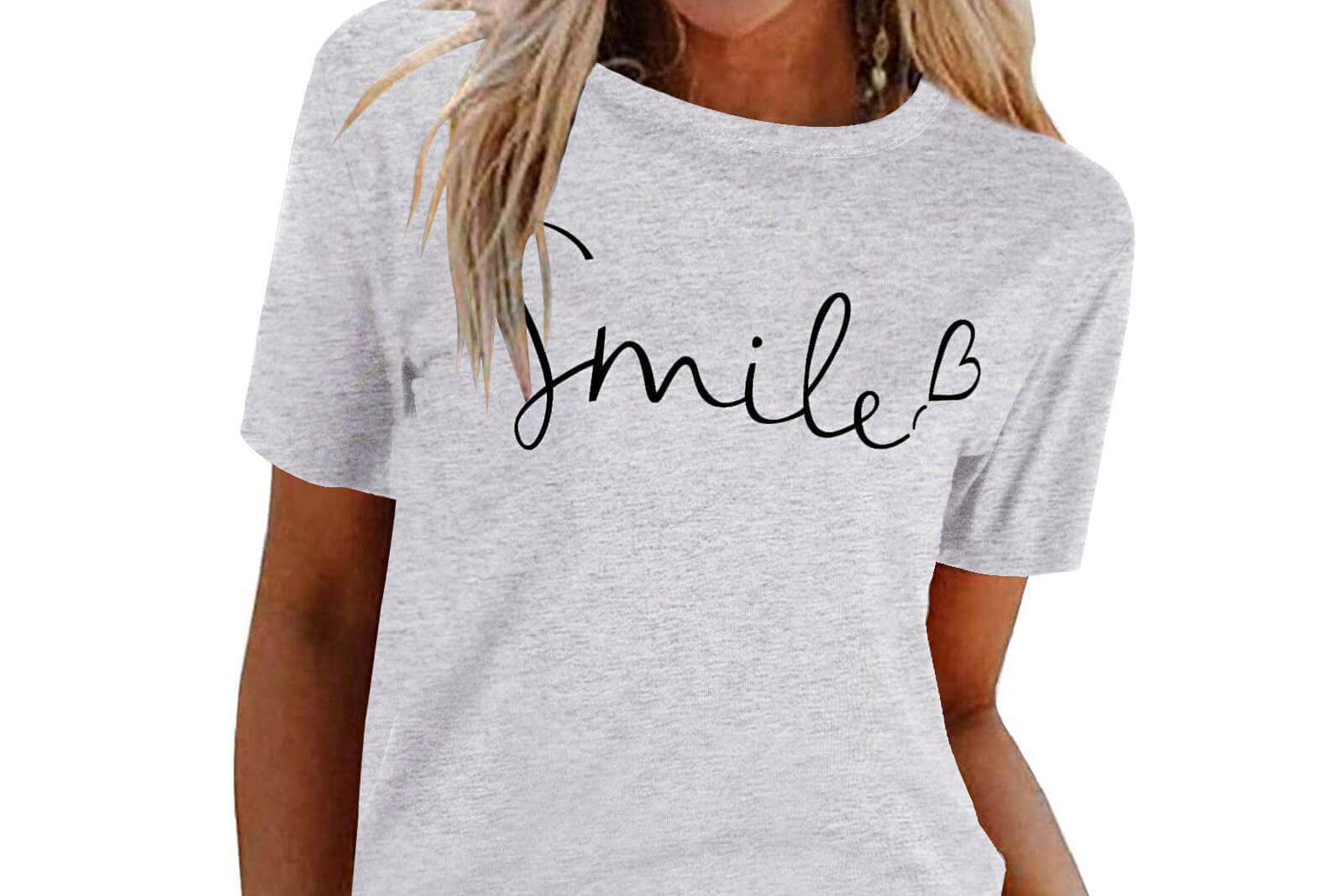 Women's Crew Neck Short Sleeve T-Shirt