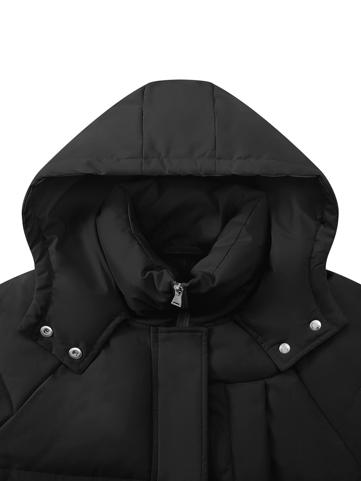 HEEKPEK Womens Plus Size Winter Hooded Puffer Parka Coat