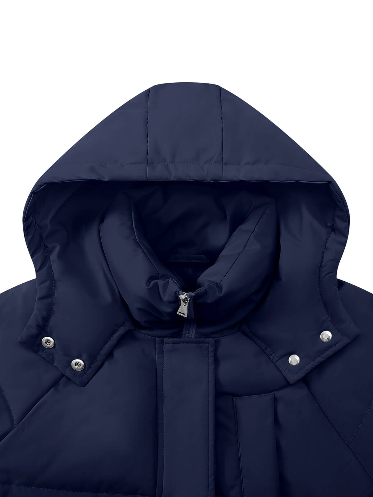 HEEKPEK Womens Plus Size Winter Hooded Puffer Parka Coat