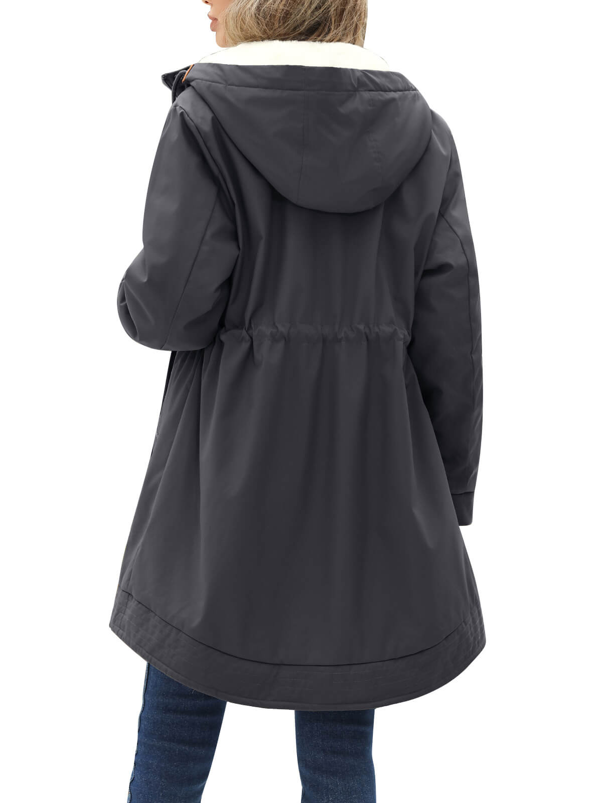 HEEKPEK Fleece-Lined Hooded Parka Jacket