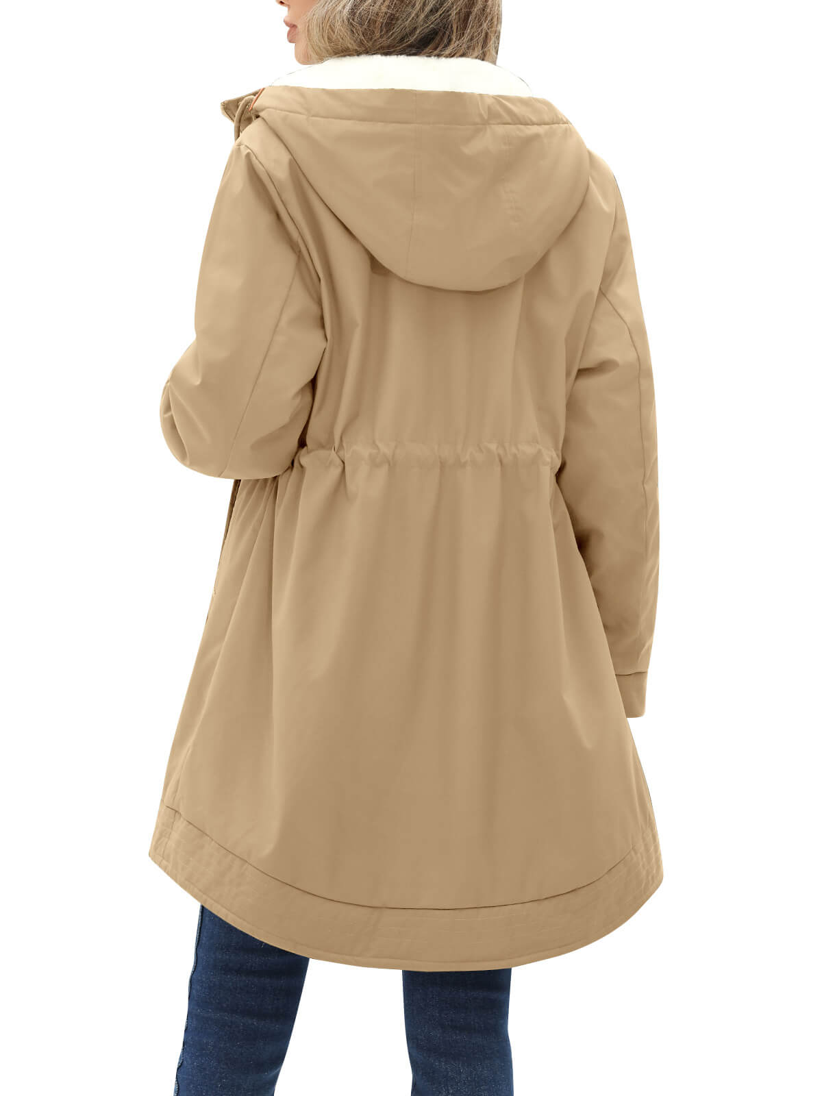 HEEKPEK Fleece-Lined Hooded Parka Jacket