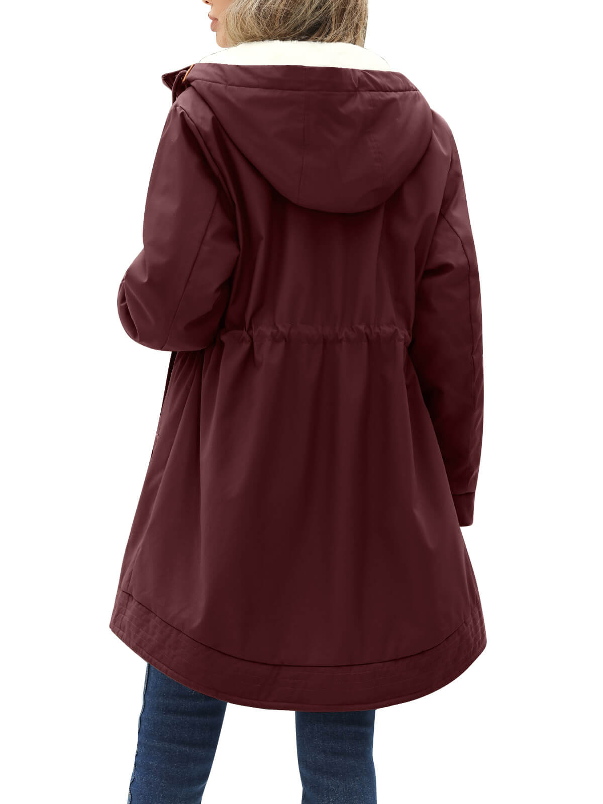 HEEKPEK Fleece-Lined Hooded Parka Jacket