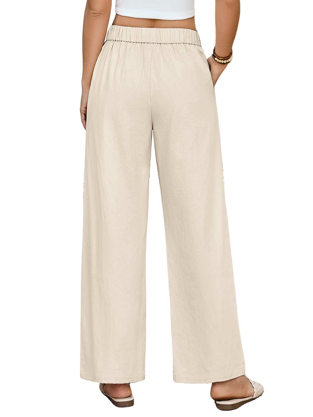 HEEKPEK Women’s Lightweight Wide Leg Travel Pants