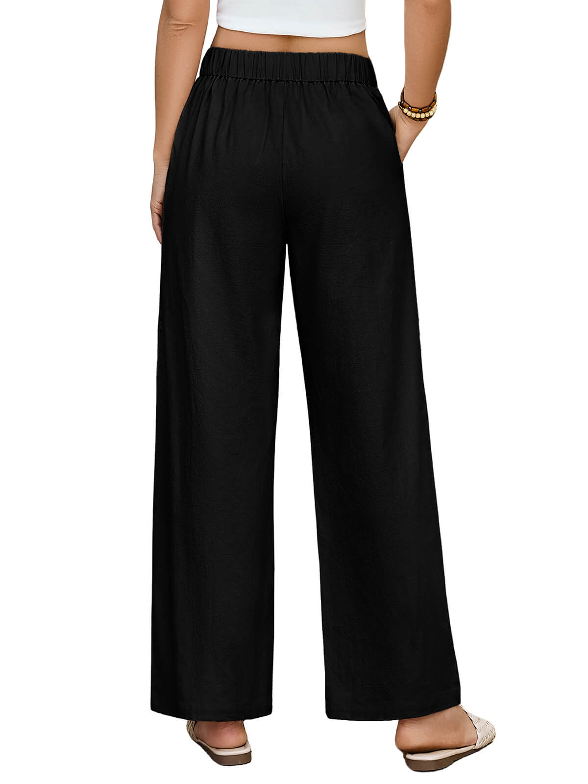 HEEKPEK Women’s Lightweight Wide Leg Travel Pants