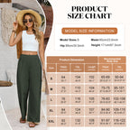 Women Cotton Pants Wide Leg