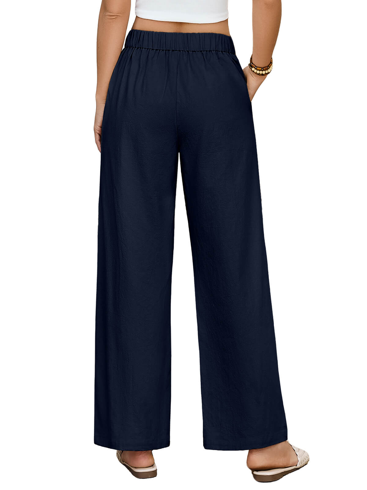 HEEKPEK Women’s Lightweight Wide Leg Travel Pants