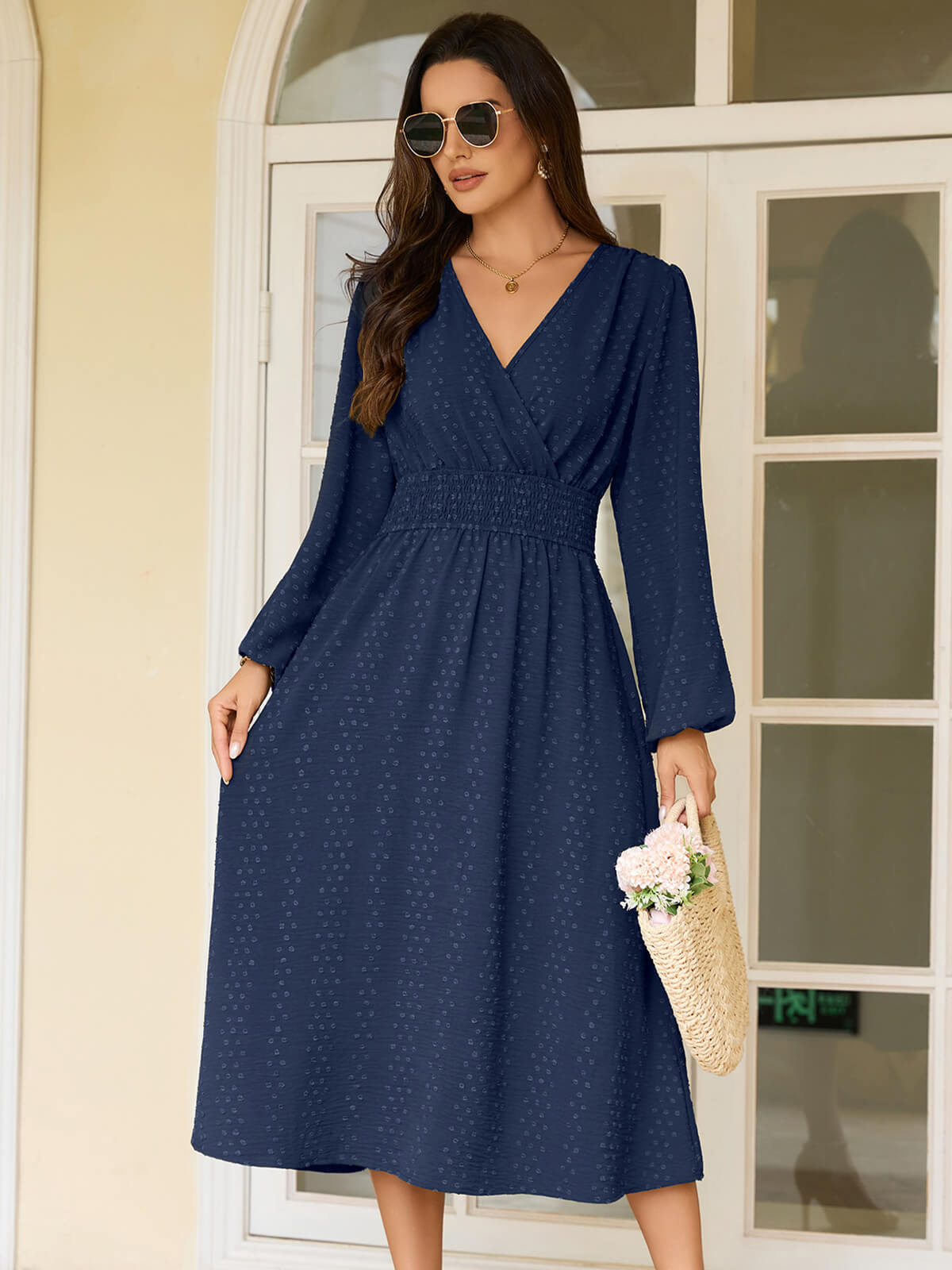Damen Leinenhose Weites Bein