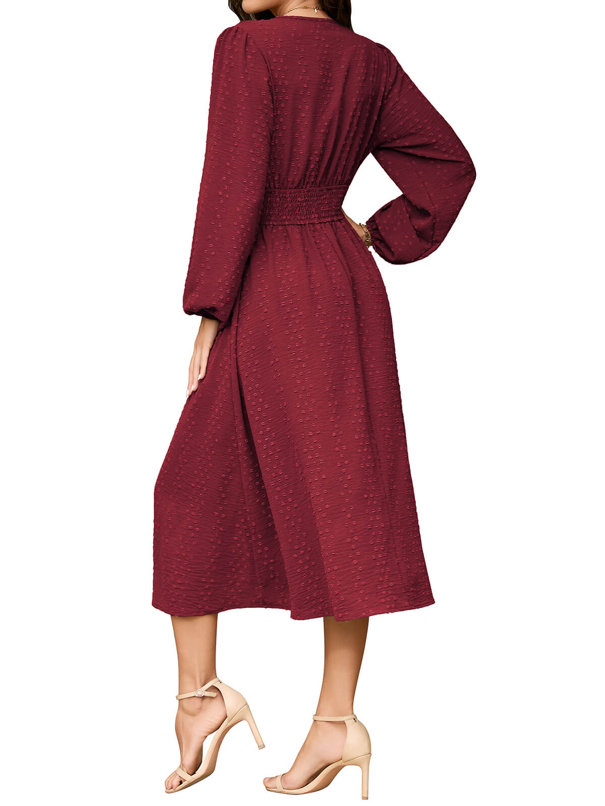 Damen Leinenhose Weites Bein