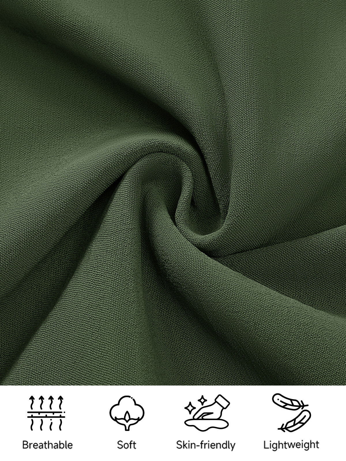 Damen Leinenhose Weites Bein