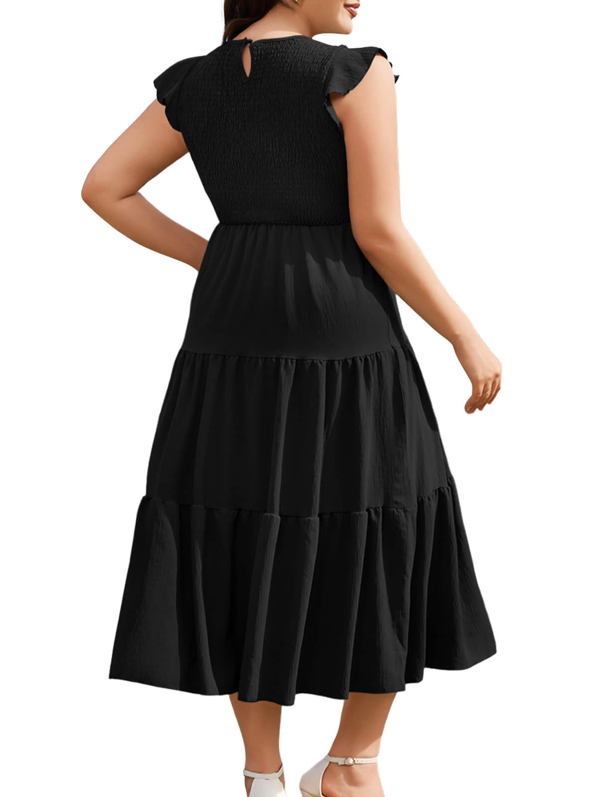 Damen Leinenhose Weites Bein