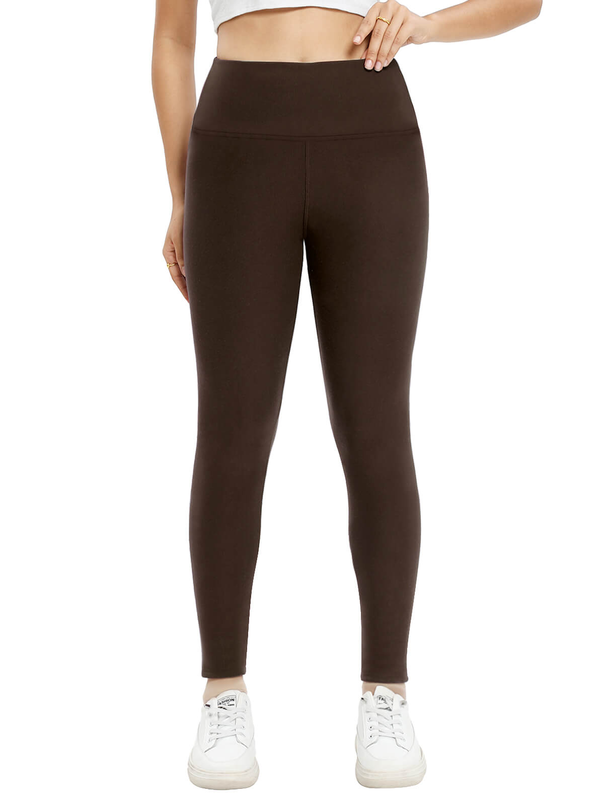 Damen Leinenhose Weites Bein