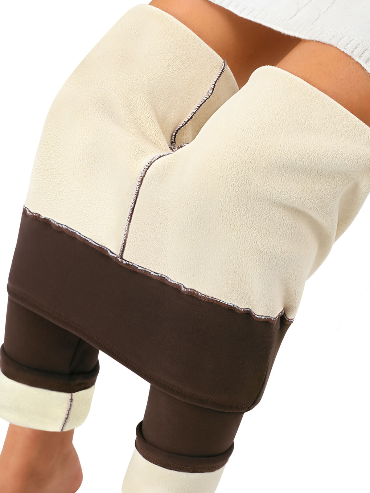 Damen Leinenhose Weites Bein