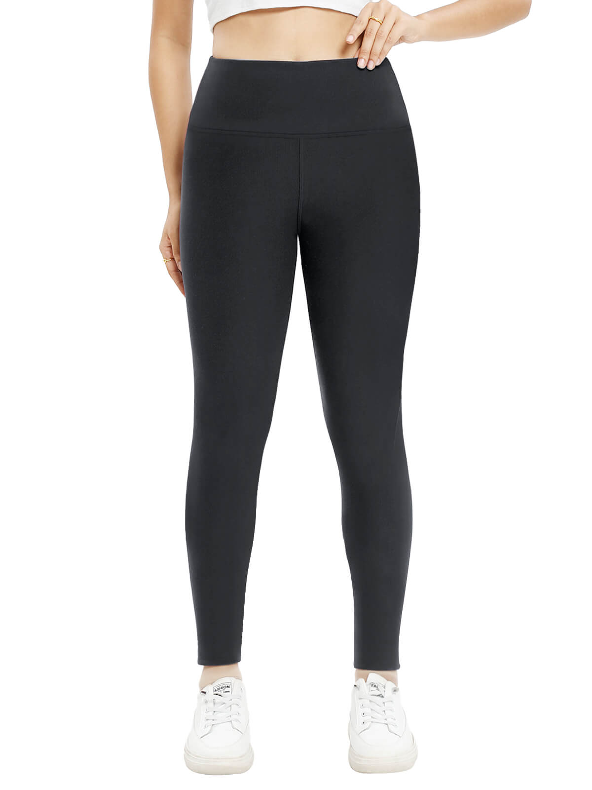Damen Leinenhose Weites Bein