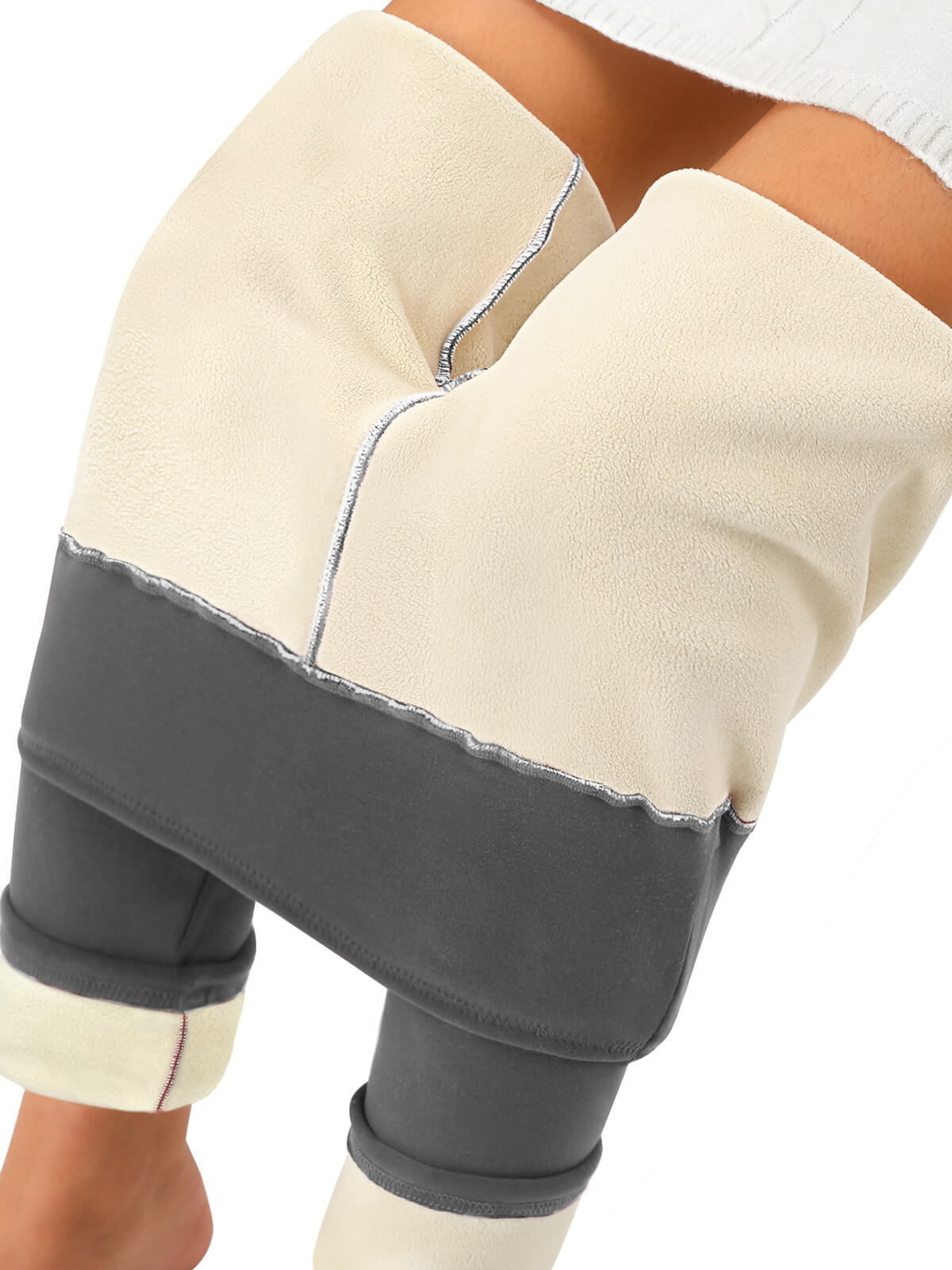 Damen Leinenhose Weites Bein