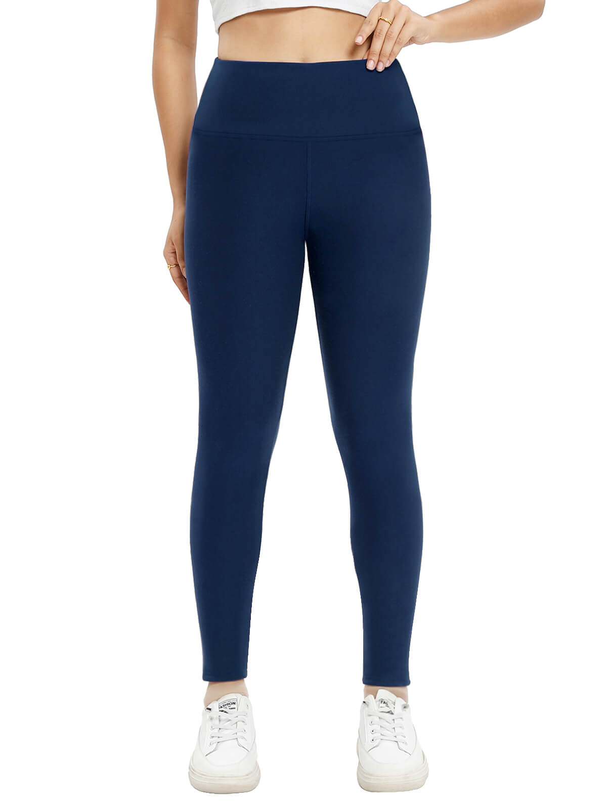 Damen Leinenhose Weites Bein