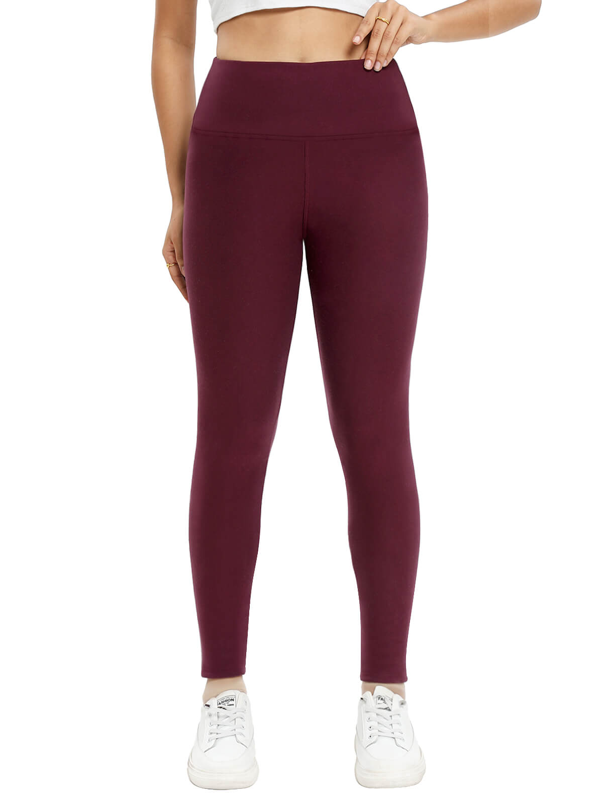 Damen Leinenhose Weites Bein