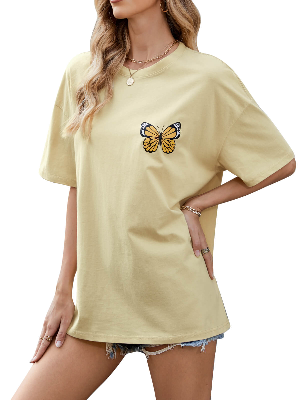 T-shirts amples pour femmes