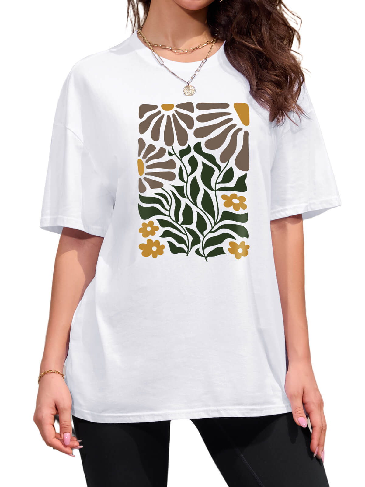T-shirts amples pour femmes