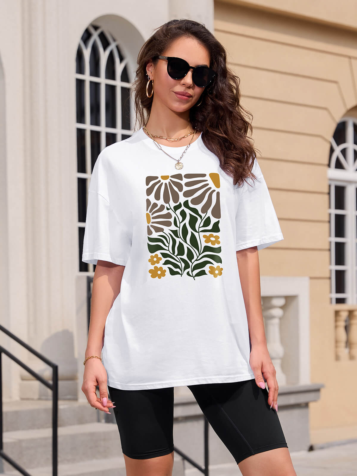 T-shirts amples pour femmes