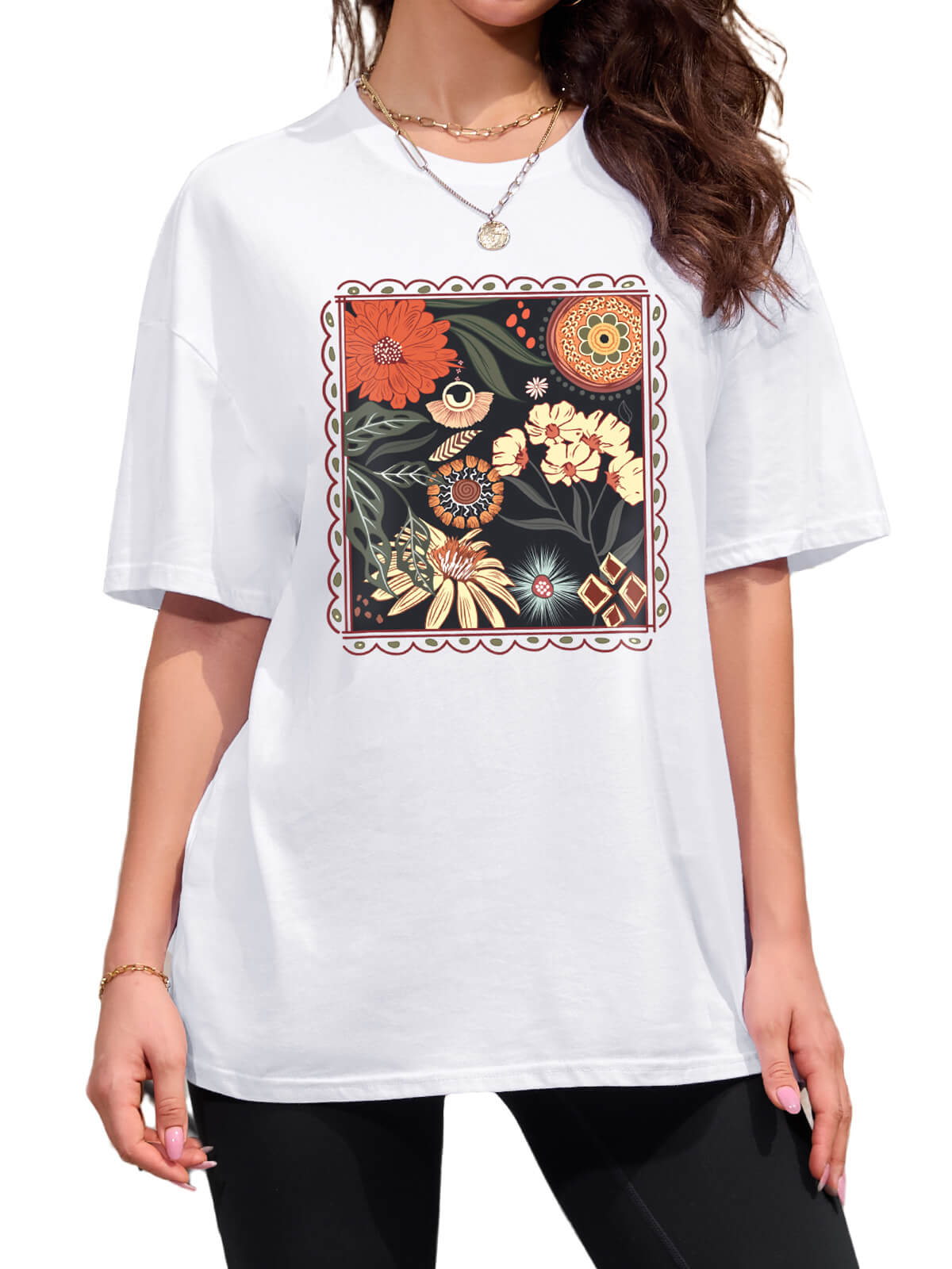 T-shirts amples pour femmes