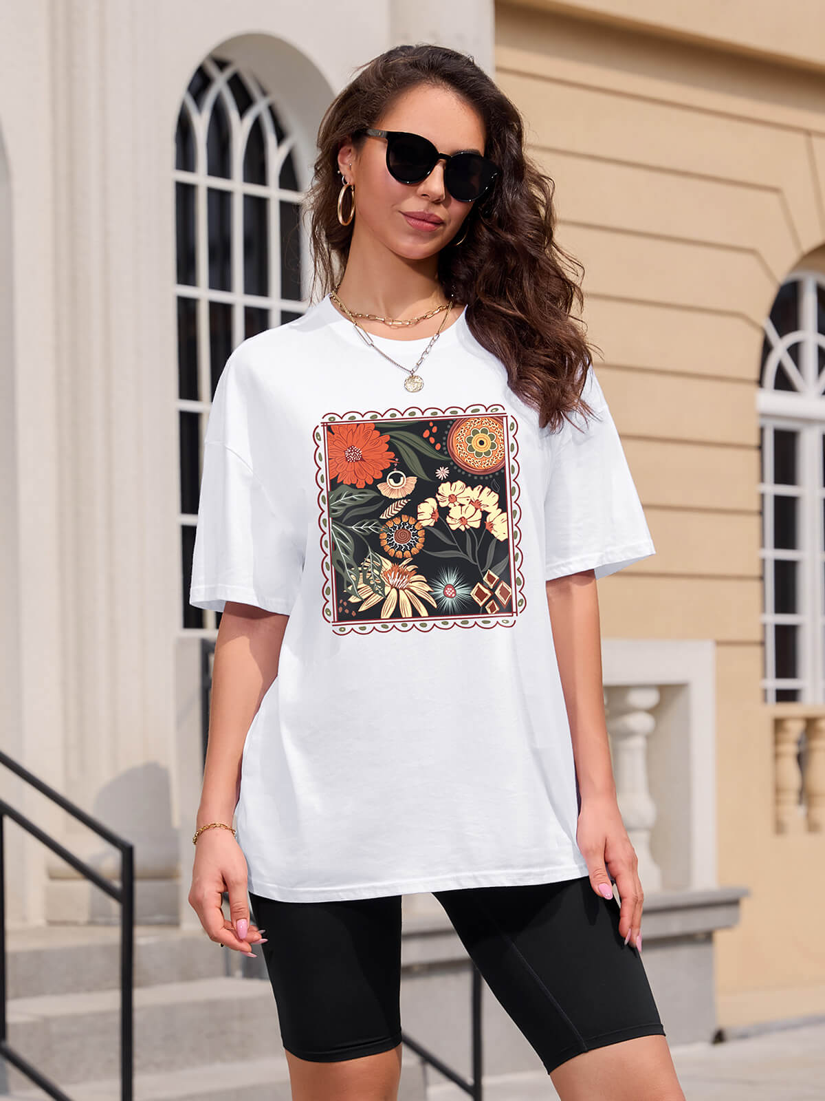 T-shirts amples pour femmes