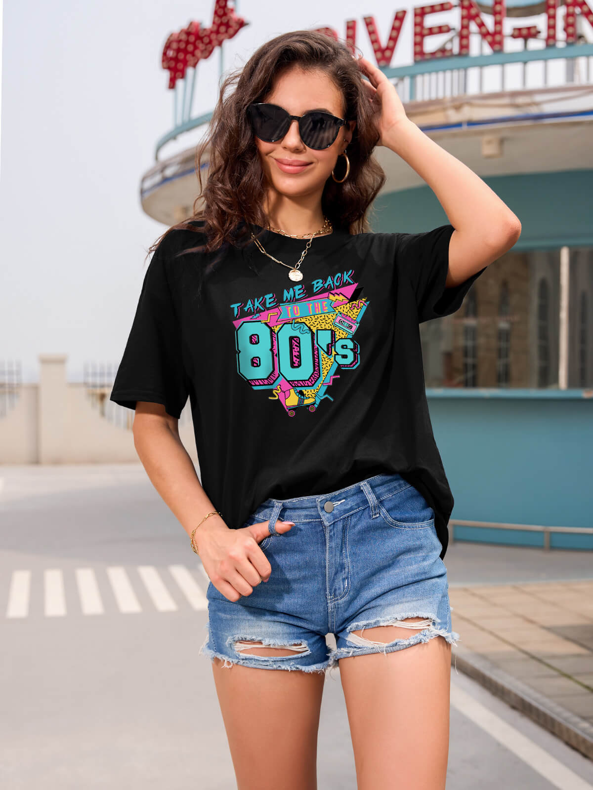 T-shirts amples pour femmes